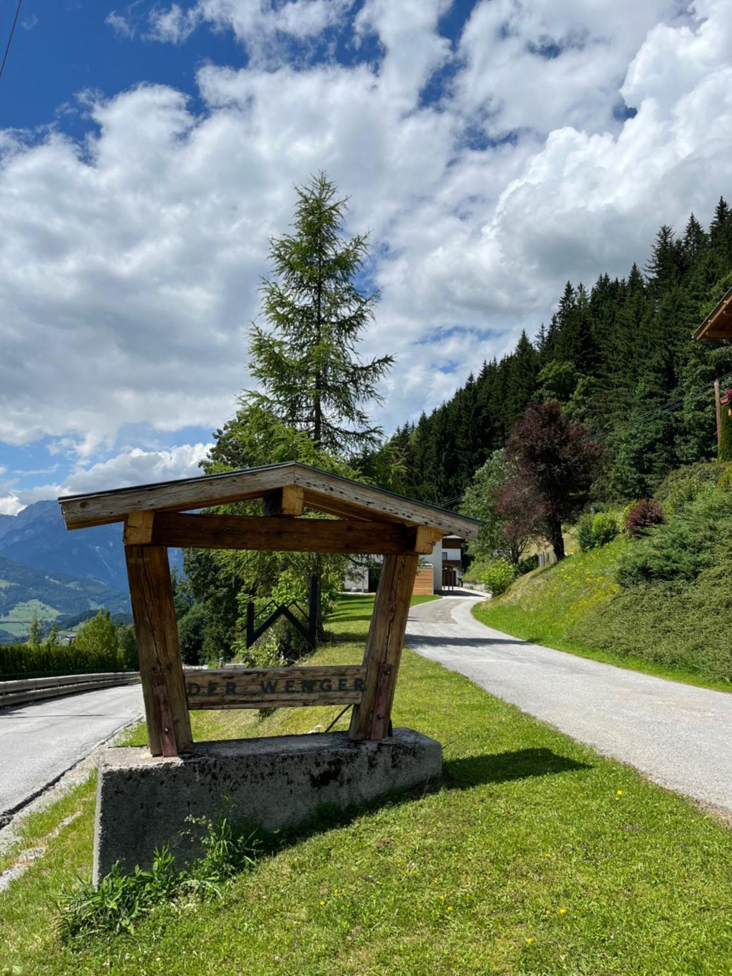 Der Wenger Daire Werfenweng Dış mekan fotoğraf